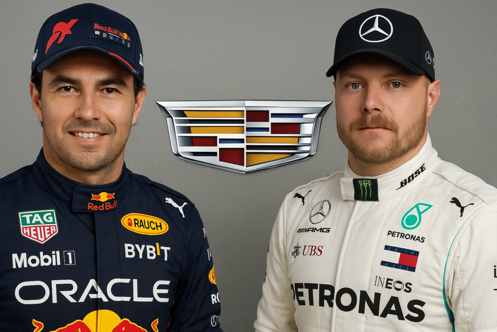 Noticia: “Cadillac ficha a Sergio Pérez y Valtteri Bottas para su debut en la F1 en 2026”